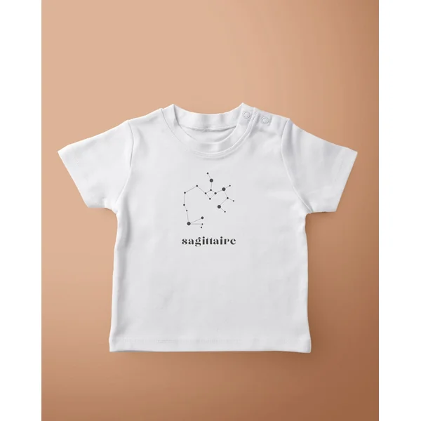 Sagittaire - T-Shirt bébé bio