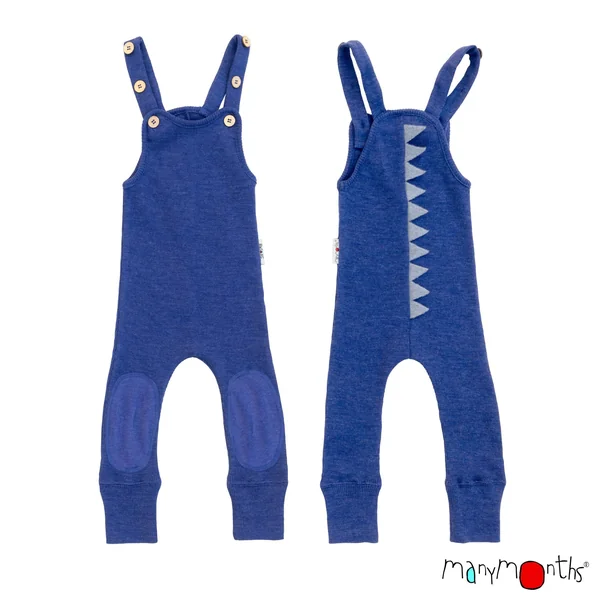 Salopette DINO en laine mérinos Manymonths 2025/26