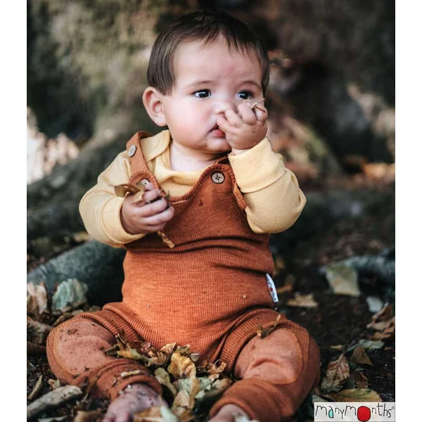 Salopette DINO en laine mérinos Manymonths 2025/26