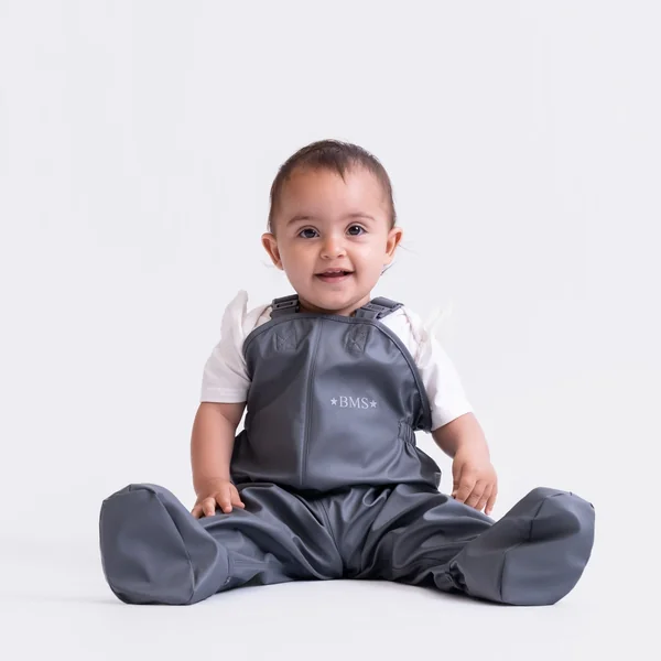 Salopette imperméable pour bébé avec pieds - BMS OEKO-TEX® STANDARD 100