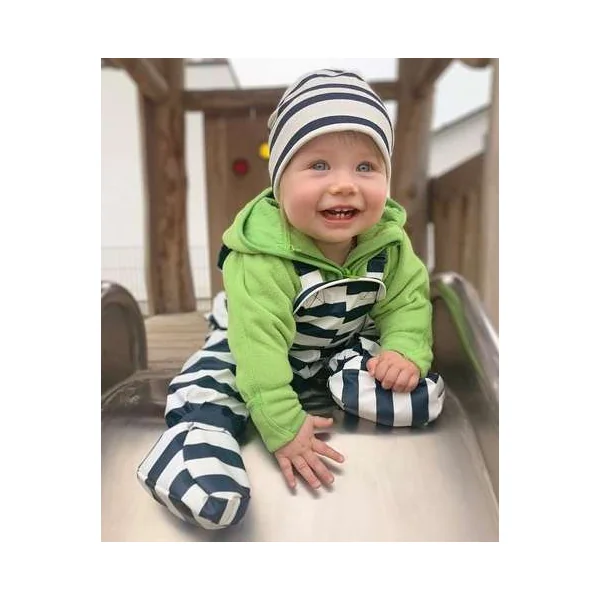 Salopette imperméable pour bébé avec pieds - BMS OEKO-TEX® STANDARD 100