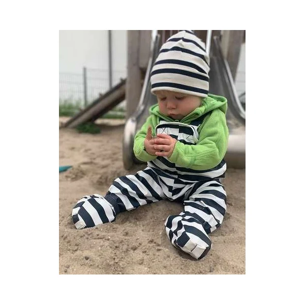 Salopette imperméable pour bébé avec pieds - BMS OEKO-TEX® STANDARD 100