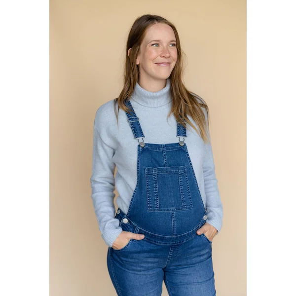 Salopette longue - denim