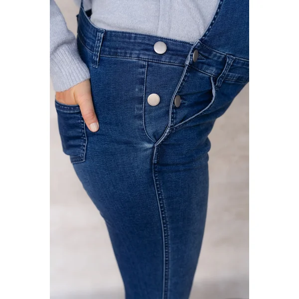 Salopette longue - denim
