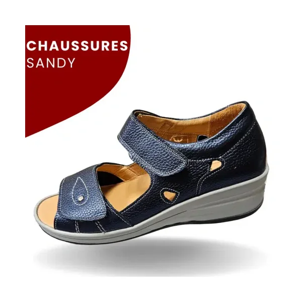 Sandale Orthopédique Horace pour hallux valgus et Quintus varus