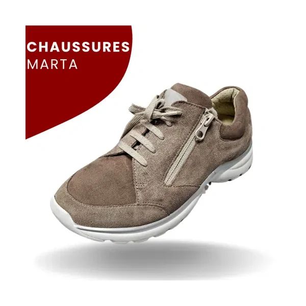 Sandale Orthopédique Horace pour hallux valgus et Quintus varus