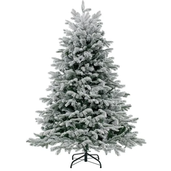 Sapin de Noël Artificiel de 135cm avec 688 Branches & 200 Lumières LED