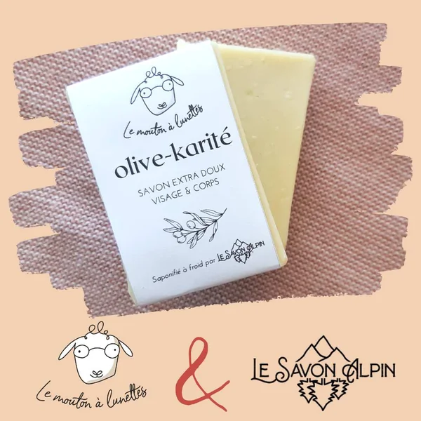 Savon bébé olive & karité 100g - Le Savon Alpin