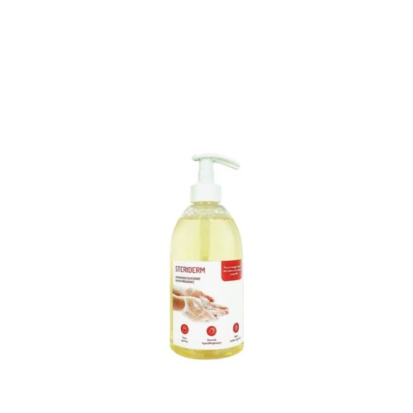 Savon doux Steriderm haute fréquence (Le flacon de 500 ml)