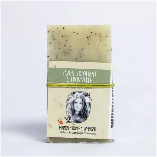 Savon exfoliant citronnelle - 100g