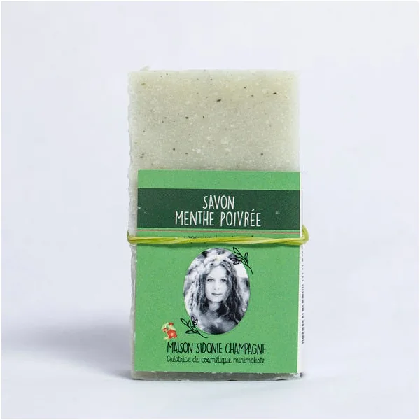 Savon menthe poivrée - 100g