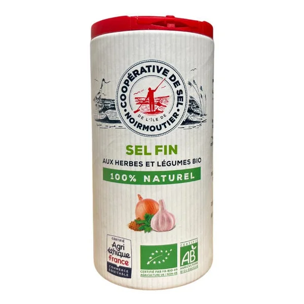 Sel fin aux herbes et légumes 100g