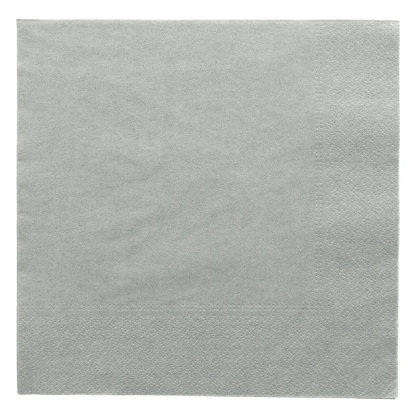 SERVIETTES ECOLABEL 2 PLIS 18 G/M2 39x39 CM GRIS OUATE (1600 UNITÉ) - Garcia de Pou