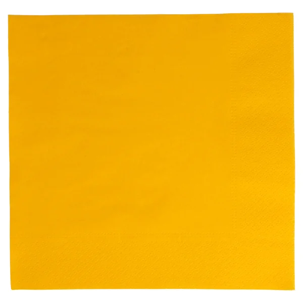SERVIETTES ECOLABEL 2 PLIS 18 G/M2 39x39 CM JAUNE SOLEIL OUATE (1600 UNITÉ) - Garcia de Pou