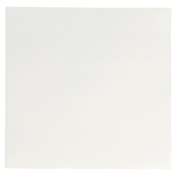 SERVIETTES ECOLABEL "DOUBLE POINT" 18 G/M2 33x33 CM BLANC OUATE (1200 UNITÉ) - Garcia de Pou