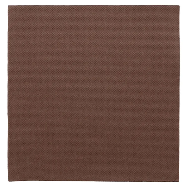 SERVIETTES ECOLABEL "DOUBLE POINT" 18 G/M2 39x39 CM CHOCOLAT OUATE (1200 UNITÉ) - Garcia de Pou