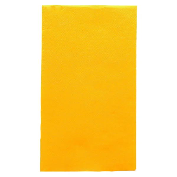 SERVIETTES ECOLABEL P. 1/6 "DOUBLE POINT" 18 G/M2 33x40 CM JAUNE SOLEIL OUATE (2000 UNITÉ) - Garcia de Pou