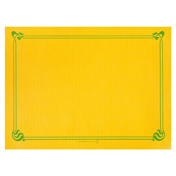 SETS DE TABLE 48 G/M2 31x43 CM JAUNE SOLEIL CELLULOSE (2000 UNITÉ) - Garcia de Pou