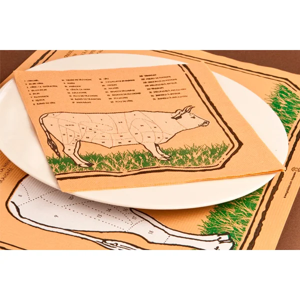 SETS DE TABLE "CHICAGO" 48 G/M2 31x43 CM ASSORTI CELLULOSE (2000 UNITÉ) - Garcia de Pou