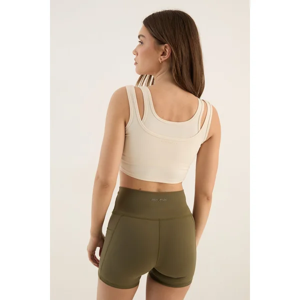 Short Cycliste Sculptant Avec Poche Dsgn Studio