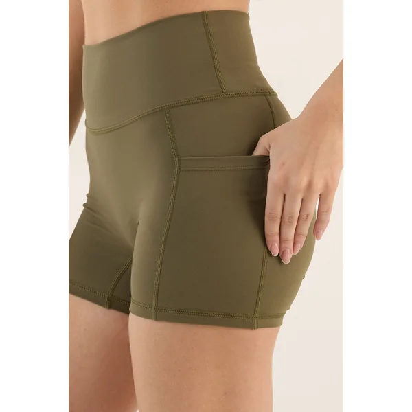 Short Cycliste Sculptant Avec Poche Dsgn Studio