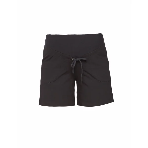 Short de grossesse en coton - Noir/Bleu - Reste M et L