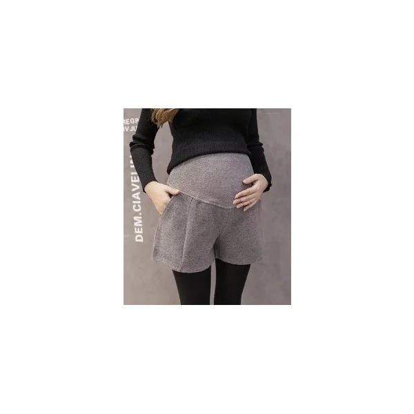 Short de grossesse en laine motif vertical - Reste 1 T36