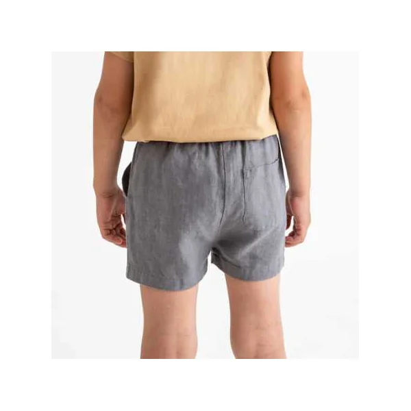 Short en pur lin pour enfant mixte - Matona