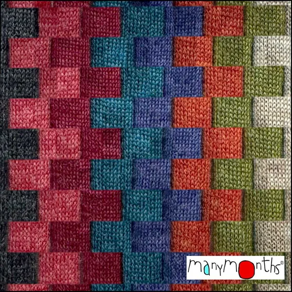 Shorty ManyMonths réversible - Surcouche bébé en mérinos – Coloris 2025/26
