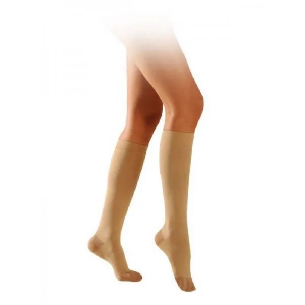 SIGVARIS COTON Chaussettes BEIGE - Chaussette de Contention Femme - Classe 2