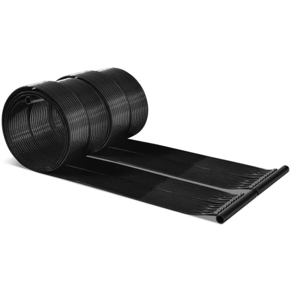 Solaire Chauffage de Piscine 2 Panneaux Chauffage Solaire Collecteur de 300/500/600x75 cm en Matériau PE Résistant aux Intempéries