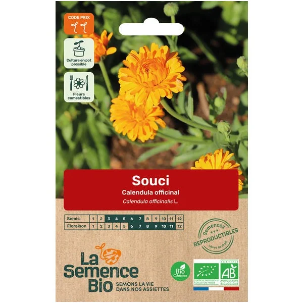 Souci des jardins semence 1,4g