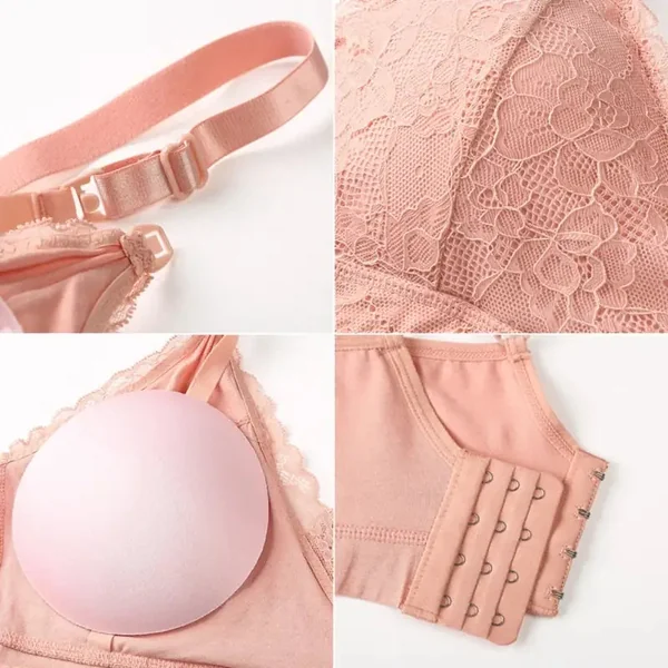 Soutien Gorge D’Allaitement Dentelle Sans Armature