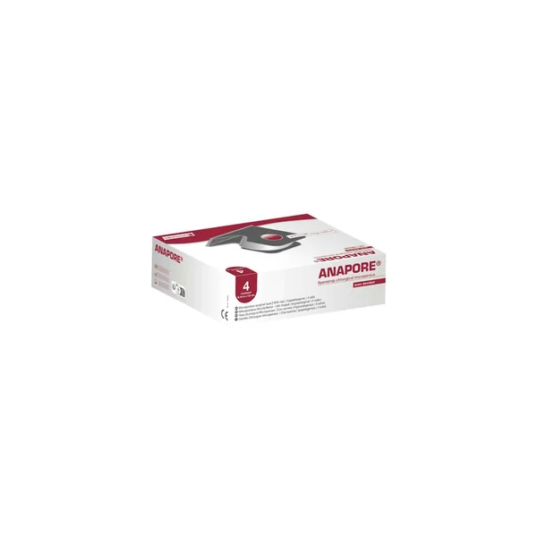 Sparadrap Anapore Euromedis - 9,14 x 7,5 cm avec dévidoir (La boîte de 4)