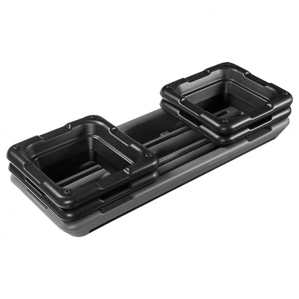 Stepper Aérobic à Hauteur Réglable 3 Niveaux 10/15/20CM Capacité de Poids 250KG en PE pour Maison Gym Exercice Bureau