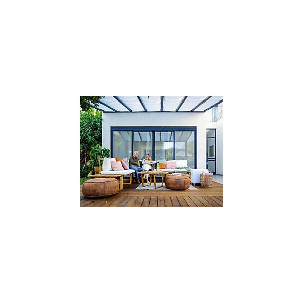 Stores de toit manuel pour pergola Stockholm Canopia 3.4 x 9.6m