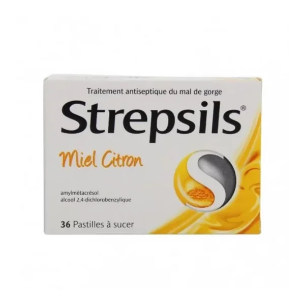 Strepsils Pastilles Miel Citron