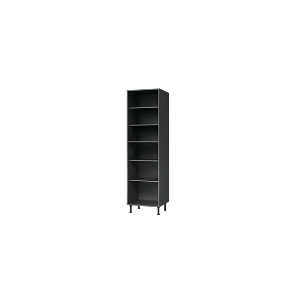Structure pour colonne électroménager GoodHome anthracite H. 201 cm x l. 60 cm
