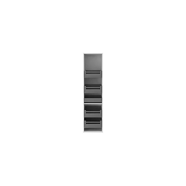 Structure pour colonne électroménager GoodHome Caraway Blanc H. 201 cm x l. 60 cm