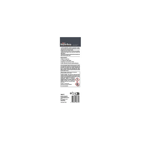 Stylo retouche bois Retouchtout coloris merisier 4ml Soloplast