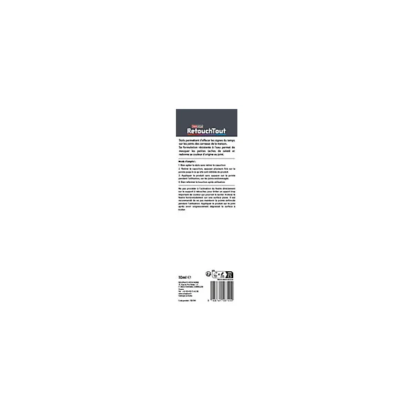 Stylo retouche joints de carrelage Retouchtout blanc 10ml Soloplast