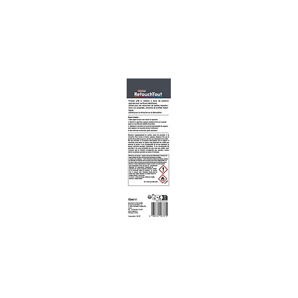 Stylo retouche métal Retouchtout coloris bronze satiné 10ml Soloplast