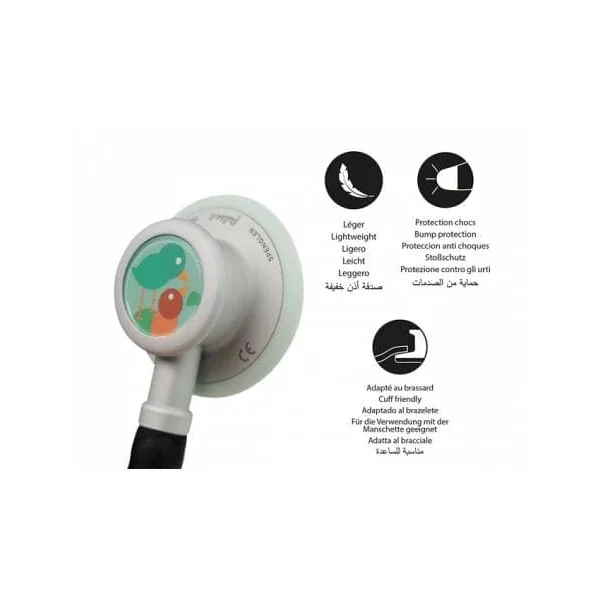 Stéthoscope pédiatrique Spengler Pulse II - Simple pavillon