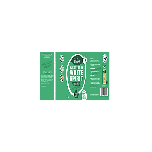 Substitut de white spirit Phebus 1 litre