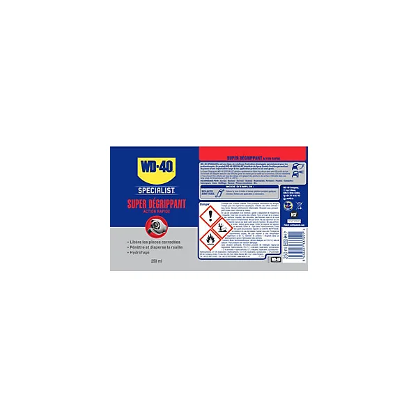 Super Dégrippant WD-40 Specialist 250ml
