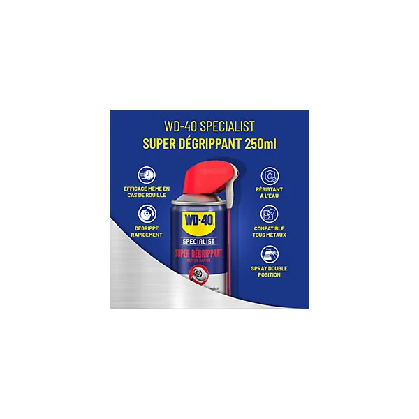 Super Dégrippant WD-40 Specialist 250ml