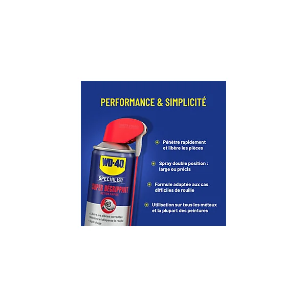 Super Dégrippant WD-40 Specialist 250ml