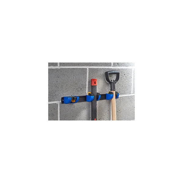 Support 3 blocs manches réglable Mottez noir et bleu