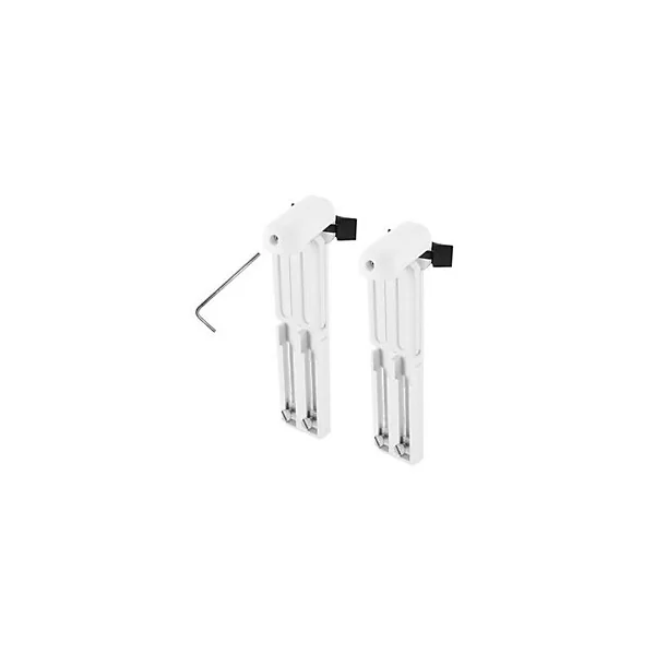 Support blanc pour store en PVC vendu par 2