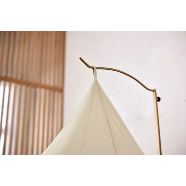 Support ciel de lit doré 150 cm